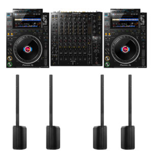 Pioneer DJ CDJ-3000 (Pair) + Pioneer DJM-V10 Mixer + 4 x  Bose L1 Pro 16 + All Audio & Link Cables Needed