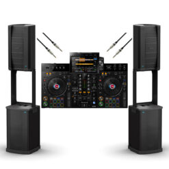 Pioneer DJ XDJ-RX3 + Bose F1 Model 812 (Pair)  + Audio Cables TRS 3m (Pair)