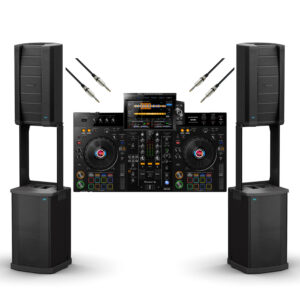 Pioneer DJ XDJ-RX3 + Bose F1 Model 812 (Pair)  + Audio Cables TRS 3m (Pair)
