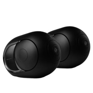 Devialet Phantom I 108 dB Speaker Dark Chrome + Treepods (Stereo System Pair Set)