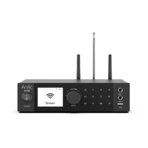 Arylic A100 Wireless Multiroom Full Digital HiFi Amplifier - Hi-Res Audio WiFi, Bluetooth, & AirPlay