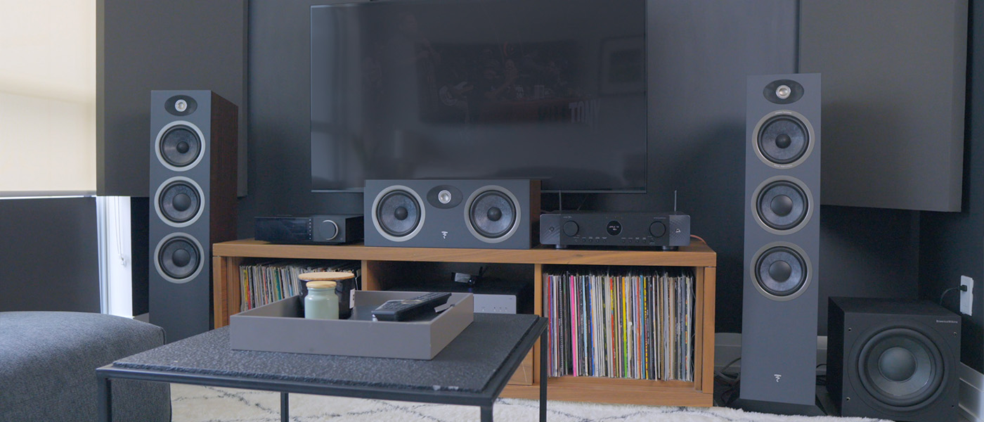 Focal Theva Powerful Luxury Bundle 9 - 5.1.4 Dolby Atmos (Virtual 9.1) N3D,C,N3,ICW6 | Sub 1000F | Onkyo TX-RZ50 