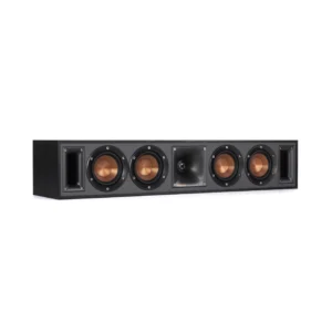 Klipsch R‑34C Center-Channel Speaker – Dual 8″ Woofers, 1″ LTS Titanium Tweeter, 150W RMS / 600W Peak