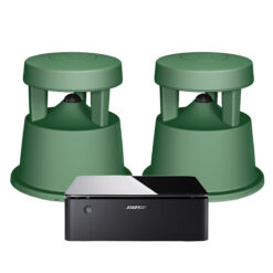 Bose Pro FreeSpace 360P Series II - Full Range Environmental In-Ground Loudspeaker  Pair  + Bose Music Amplifier