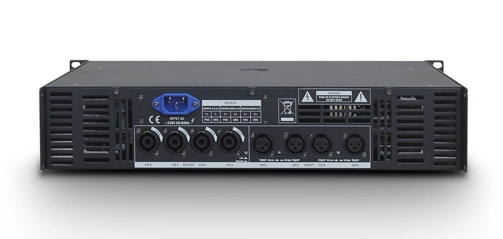 LD Systems DP4950 - 4 Channel Amplifier 810 W 4 Ω