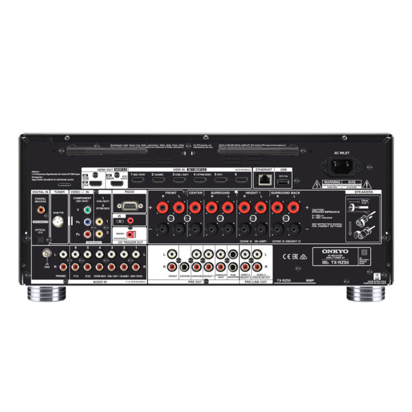 Onkyo TX-RZ50  - 9.2 Channel THX , Dolby Atmos, IMAX DTS:X, 8K AV Receiver - Image 3