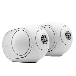 Devialet Phantom II 98 dB  Speaker Iconic White + Trees (Stereo System Pair Set)