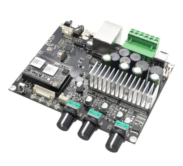 Arylic AMP2.1 Wireless Streaming 2.1 Amplifier 50W×2 + 100W Sub Hi‑Res Wi‑Fi, Bluetooth & Multi‑Room (DIY)