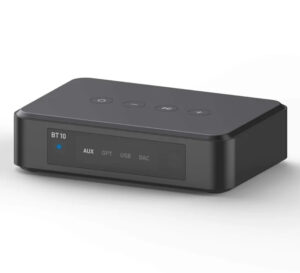 Arylic BT10 Bluetooth Transmitter & Preamp Hi‑Res aptX HD/LL/Adaptive Wi‑Fi & Multi‑Device