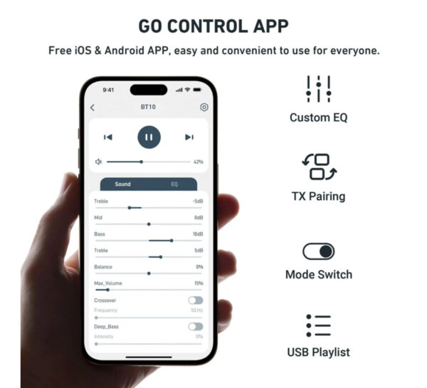 Arylic BT10 Bluetooth Transmitter & Preamp Hi‑Res aptX HD/LL/Adaptive Wi‑Fi & Multi‑Device - Image 3