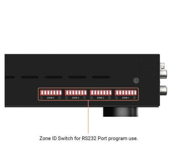 Arylic H400 4‑Zone Multi‑Room Streaming Preamplifier AirPlay 2, Wi‑Fi, Bluetooth & RS‑232 Smart Control - Image 3