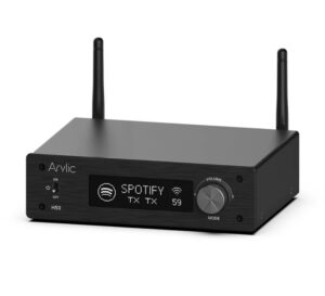 Arylic H50 Wireless Streaming Amplifier 50W ×2 Hi‑Res Audio, AirPlay 2, Bluetooth 5.2 & HDMI ARC