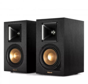 Klipsch R-14M – Bookshelf Speaker (Pair), 4" Woofer, 200W Peak Power, Clean Highs & Tight Bass