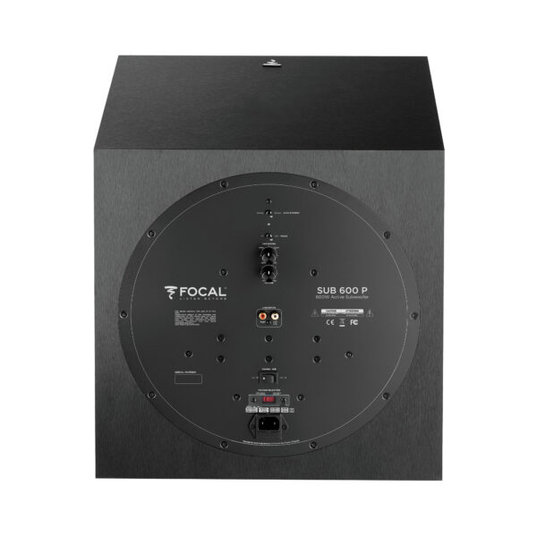 Focal Sub 600P - Closed Subwoofer - Black - Image 4