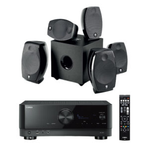 Focal Sib Evo 5.1.2 Dolby Atmos + Yamaha RX-V6A  AV Receiver 8K