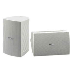 Yamaha NS-AW294 Outdoor Speaker White (Pair) – 2-Way Bass Reflex, 6.5" Woofer, Weather-Resistant Design, 100W Peak Power