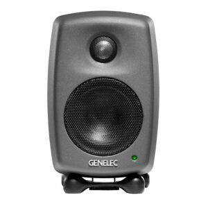 Genelec 8010A Compact 3" Studio Monitor - 50W RMS 96 dB SPL Professional Grade Nearfield Accuracy in an Ultra-Compact Form Factor