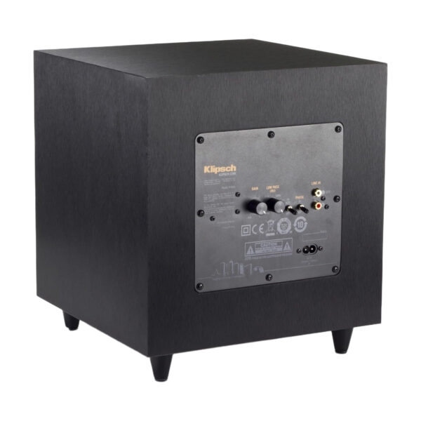 Klipsch R-8SW Powered Subwoofer – 8" Down-Firing Woofer, 50W RMS / 150W Peak - Image 3