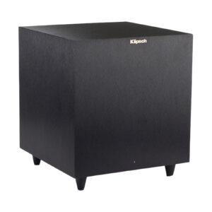 Klipsch R-8SW Powered Subwoofer – 8" Down-Firing Woofer, 50W RMS / 150W Peak