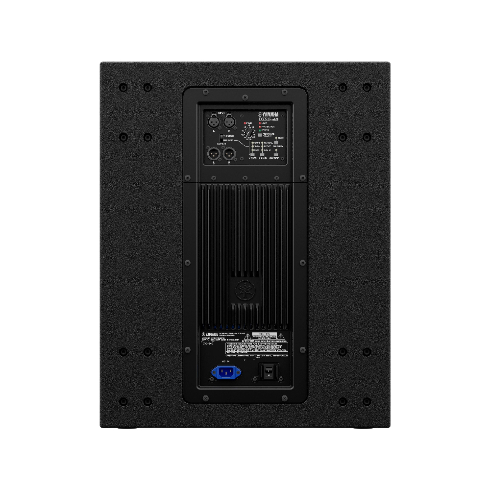 Yamaha DXS15mkII Powered Subwoofer – 15" Driver, 1020W Class-D Amp, Deep 40Hz Bass, High-SPL Output with Advanced DSP for Live Sound & DJ Setups