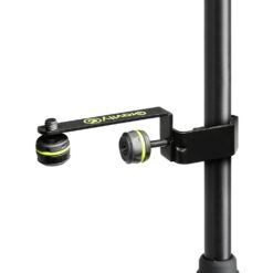 Gravity GMAMH01 Adjustable Microphone Clamp Holder – Universal Desk and Stand Mount, Heavy-Duty Steel, Black Finish