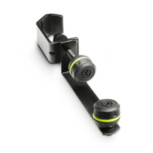 Gravity GMAMH01 Adjustable Microphone Clamp Holder – Universal Desk and Stand Mount, Heavy-Duty Steel, Black Finish