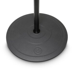 Gravity GMS2322B Microphone Stand – Steel Construction, Adjustable Height 1030–1690 mm, Tripod Base, 3/8″ Thread, Black Powder-Coated Finish