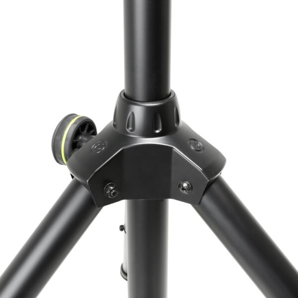 Gravity GSP4722B Wind‑Up Speaker Stand – 1.5 m to 2.4 m, 40 kg Load, Steel Tripod with Rack‑and‑Pinion Crank - Image 3