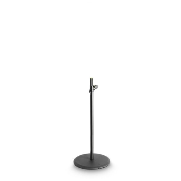 Gravity GSSPWBSET1 Speaker Pole with Base Plate Set – Adjustable Height 820–1400 mm, Steel Build, 35 mm Mounting Pole, Weighted Plate Base, Black Powder-Coated Finish - Image 6