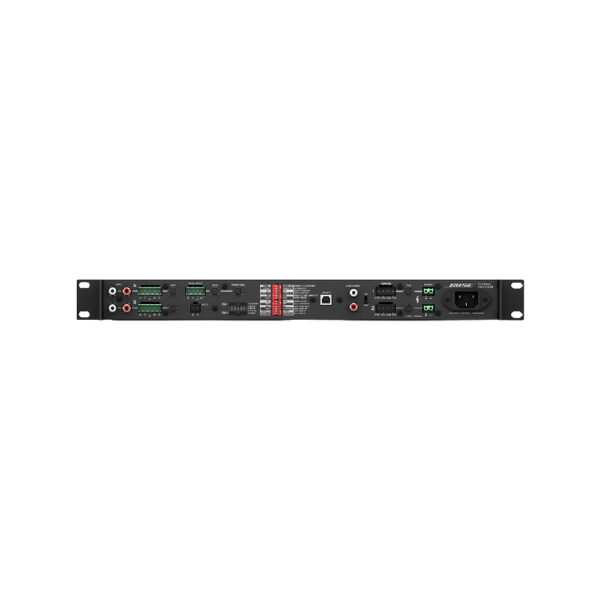 Bose FreeSpace IZA 2120-HZ Integrated Zone Amplifier – 2x120W at 70/100V, DSP-Equipped, Energy-Efficient Design for Commercial Background Music & Paging Systems - Image 3