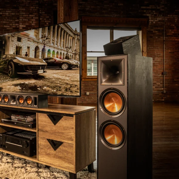 Klipsch R-820F Floorstanding Speaker – Dual 8" IMG Woofers, 1" LTS Tweeter, 97dB Sensitivity, 150W RMS Power - Image 4