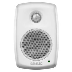Genelec 4010A 3" Installation Speaker  50W RMS, 96 dB SPL, Compact Active Loudspeaker for Commercial & Architectural Applications - White