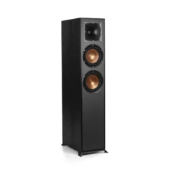 Klipsch R-620F Floorstanding Speaker – 6.5" Dual IMG Woofers, 1" LTS Tweeter, 96dB Sensitivity, 100W RMS Power
