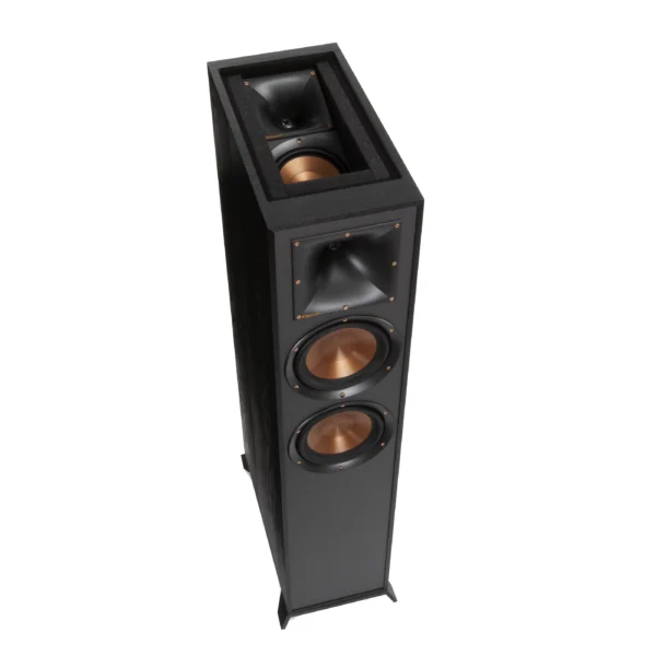 Klipsch R-620FA Floorstanding Speaker with Built-in Dolby Atmos – 6.5" Dual IMG Woofers, Integrated Height Channel, 96dB Sensitivity, 100W RMS