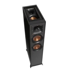 Klipsch R-625FA Floorstanding Speaker with Built-in Dolby Atmos – 6.5" Dual IMG Woofers, Integrated Height Channel, 96dB Sensitivity, 100W RMS