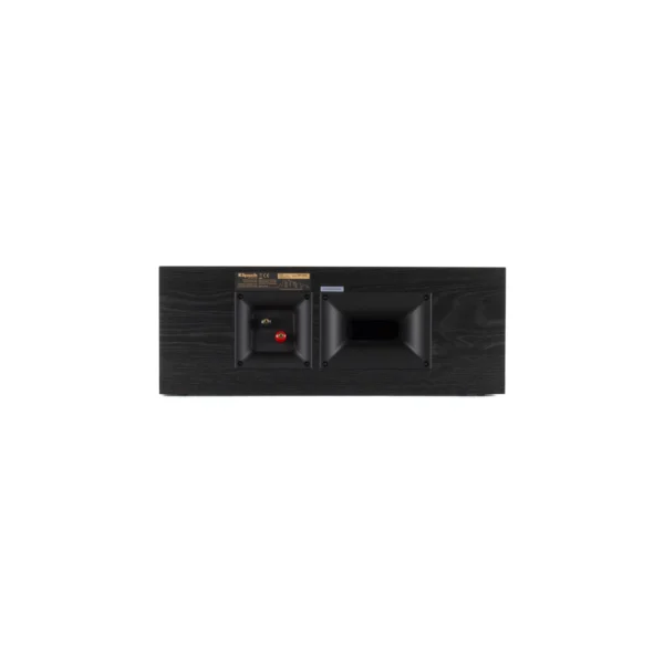 Klipsch RP‑500C Center Channel Speaker Walnut – Dual 5.25″ Cerametallic Woofers & 1″ Titanium Horn Tweeter – 100W RMS - Image 4