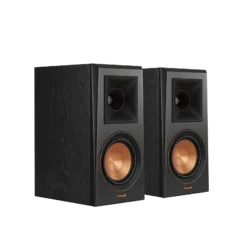Klipsch RP-500M Bookshelf Speakers (PAIR) – 75W RMS, 93dB Sensitivity, 48Hz–25kHz, 5.25″ Cerametallic Woofer, Horn-Loaded Tweeter