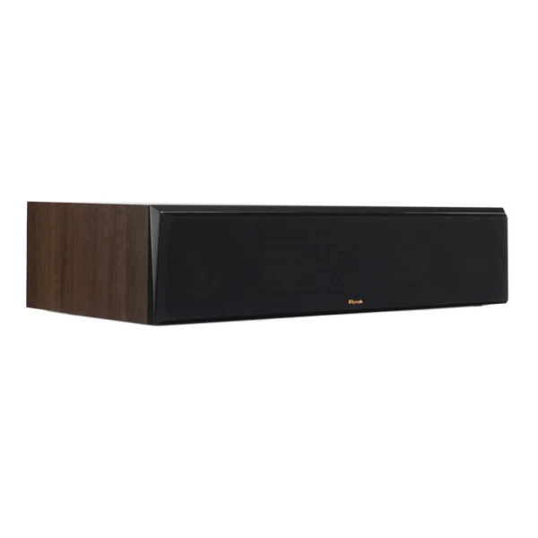 Klipsch RP‑504C Center Channel Speaker Walnut – Quad 5.25″ Cerametallic Woofers & 1″ Titanium LTS Horn Tweeter – 150W RMS - Image 2