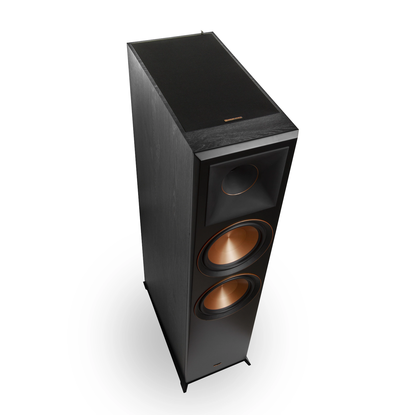 Klipsch RP-8060FA Dolby Atmos Floorstanding Speakers – Dual 8” Woofers / 150W RMS – Integrated Elevation Speaker + Hybrid Tractrix Horn
