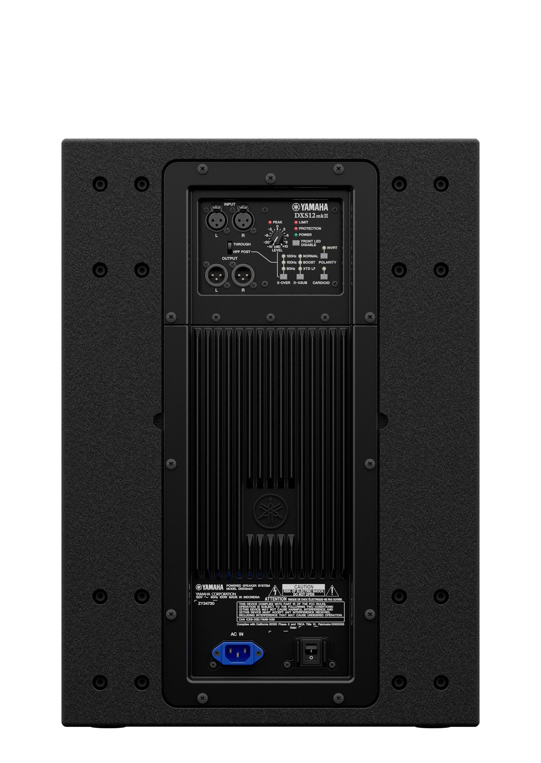 Yamaha DXS12mkII Powered Subwoofer – 12" Driver, 1020W Class-D Amplifier, Deep 42Hz Bass, Compact High-SPL Design with DSP for Live Sound & Portable PA Systems - Image 6