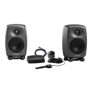 Genelec 8320A Pair 4" Smart Active Studio Monitors 100W RMS 105 dB SPL with GLM Calibration