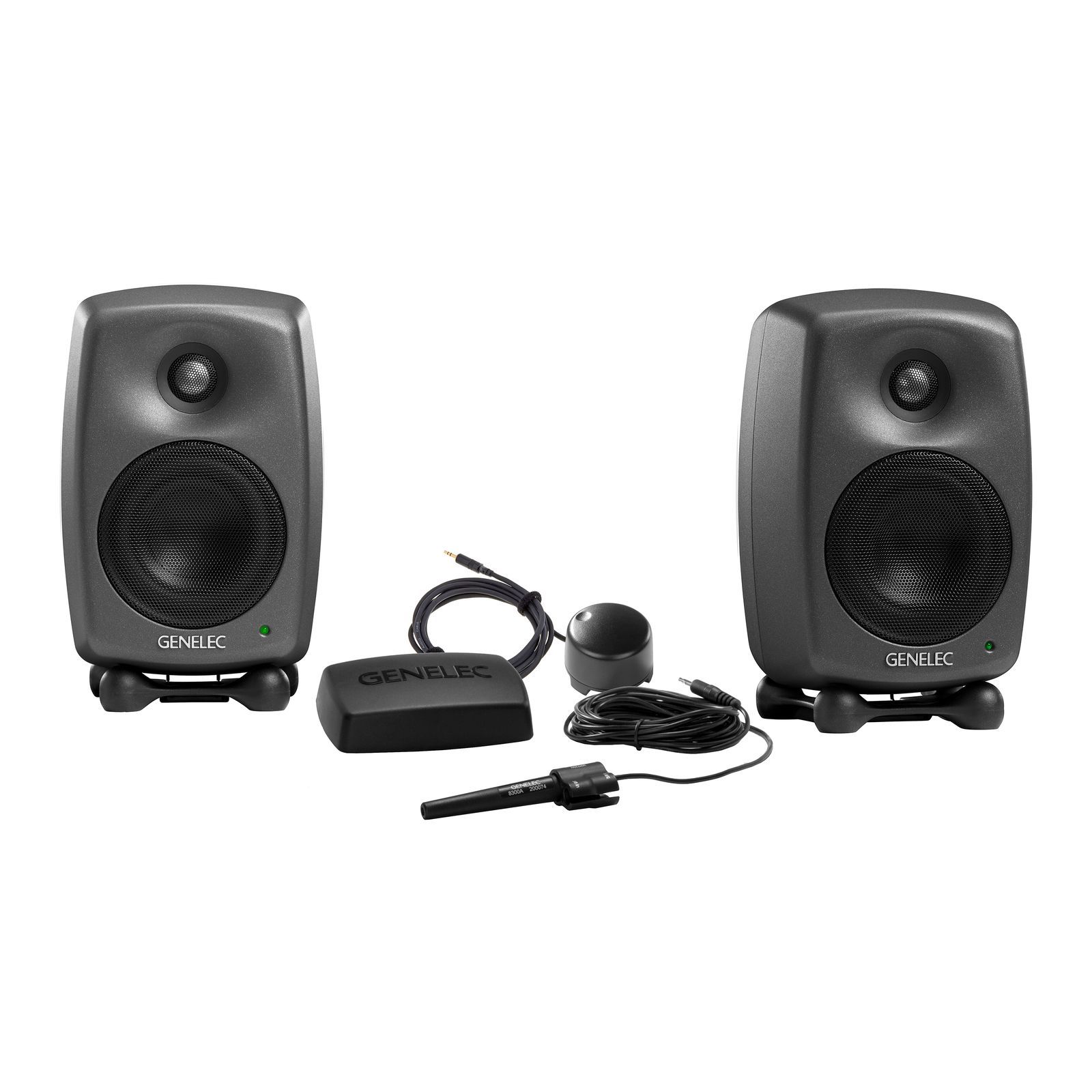 Genelec 8320A Pair 4" Smart Active Studio Monitors 100W RMS 105 dB SPL with GLM Calibration