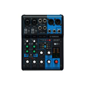 Yamaha MG06 – 2-Bus Analog Mixer with D-PRE™ Mic Preamps, Metal Chassis, and Ultra-Low Noise Design