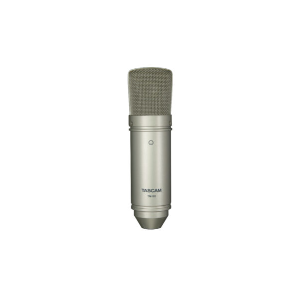 Tascam TM-80 – Cardioid Condenser Microphone – Studio-Grade Sound for Vocals, Instruments & Content Creation