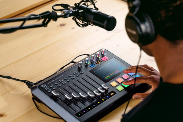 Tascam Mixcast 4 – 14 Track Recorder & USB Audio Interface – All-in-One Podcast & Livestream Production Studio - Image 4