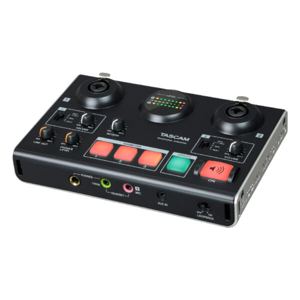 Tascam MiNiSTUDIO US-42B – 96kHz / 24-bit Audio Interface – Broadcast & Streaming Creator Station - Image 2