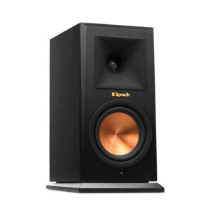 Klipsch RP‑140WM Wireless Bookshelf Speaker – 50 W RMS (100 W Peak), 4.5″ Cerametallic Woofer, 1″ Titanium LTS Tweeter with 90° Tractrix Horn & HD WiSA Wireless