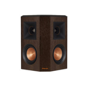 Klipsch RP‑402SW Surround Speaker – 75 W RMS/300 W Peak, Dual 4″ Cerametallic Woofers, Dual Titanium LTS Vented Tweeters with 90°×90° Tractrix Horn & Bi‑Directional WDST