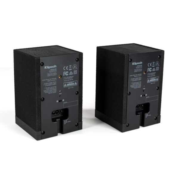 Klipsch SURROUND 3 Wireless Surround Sound Speakers (Pair) – 60W RMS, Plug-and-Play, Premium Acoustic Performance for Home Theater Systems - Image 2
