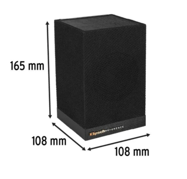 Klipsch SURROUND 3 Wireless Surround Sound Speakers (Pair) – 60W RMS, Plug-and-Play, Premium Acoustic Performance for Home Theater Systems - Image 3